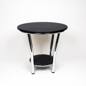 End Table – Black Round