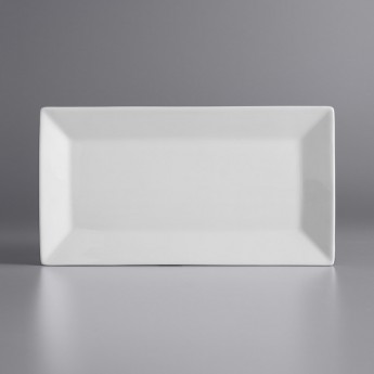 White Rectangle Plate