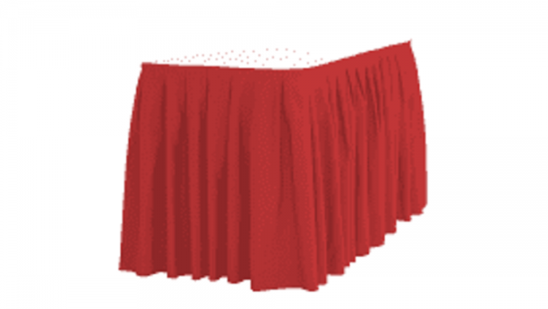 Red 21' Skirt