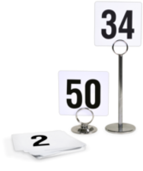 Table Number stand