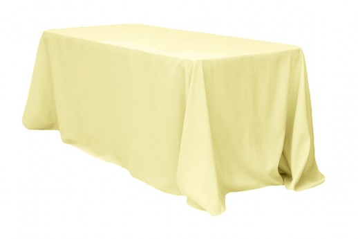 4' Banquet Table Linen- Floor Length (4' table drape)