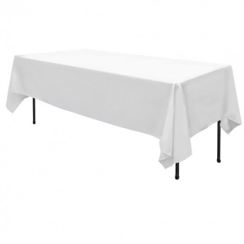 4' Banquet Table Linen- Half Drop- (72 square)