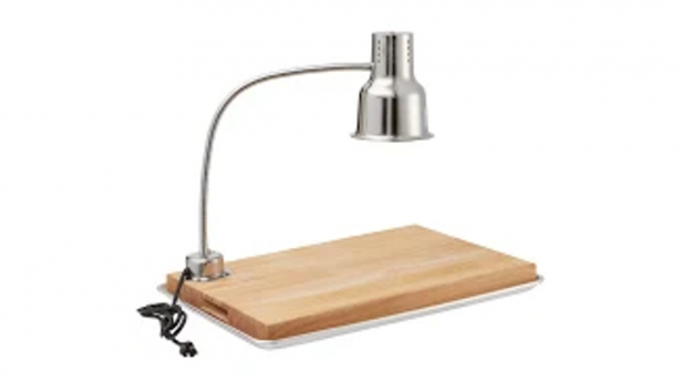 Heat Lamp with Cutting Board