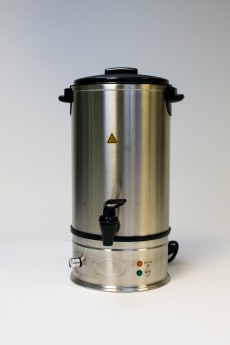 Hot Beverage Dispenser with Electric Heater