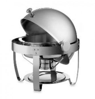 Round Roll Top Chafer 6qt.