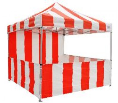8' X 8' Pop Up Canopy Carnival Booth