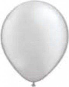 Metallic Silver balloon