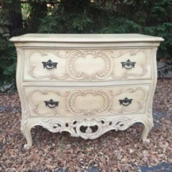 French 2-Drawer Table