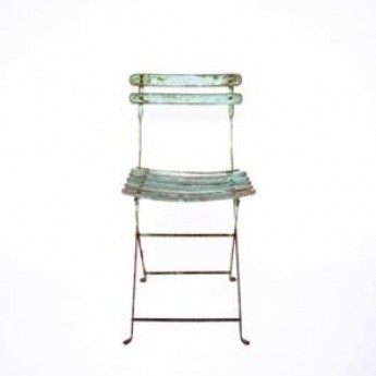 TURQUOISE BISTRO CHAIR