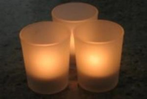 FROSTED TEA LIGHTS