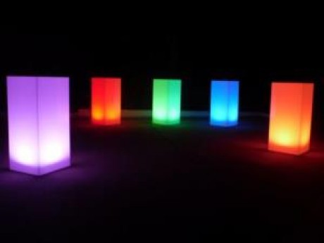 Acrylic LED Highboy Cubes