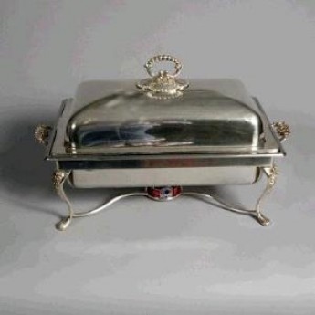 SILVER CHAFER DISHES