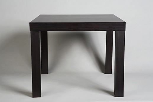 Side Table, Square, Black