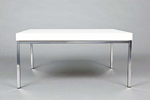 Coffee Table, Square, White
