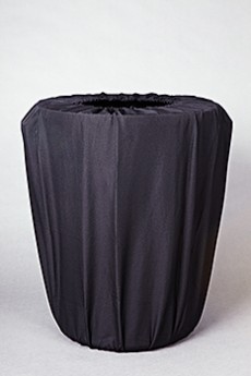 Garbage Can Covers, Black	