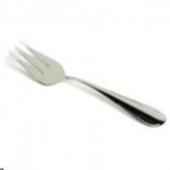 SMALL STAINLESS STEEL SERVING FORK