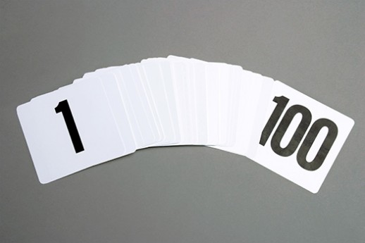 Table Stand Numbers 1- 100	