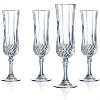 CRYSTAL CHAMPAGNE FLUTES