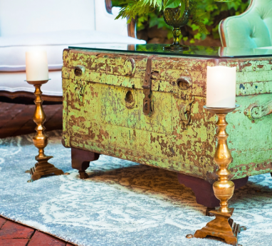 MING TRUNK COFFEE TABLE