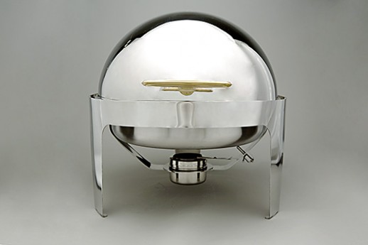 Chafing Dish, 6.5 Qt. Round Roll Top	