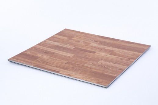 Natural Wood Dance Floor Plank, 4’ X 4’ Sections