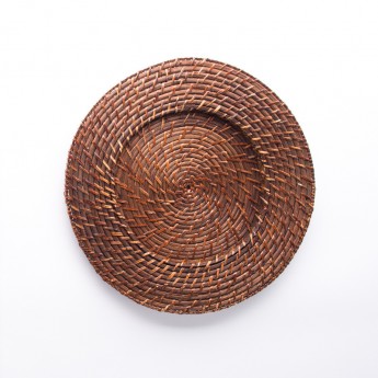 Round Wicker Charger