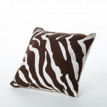 Zebra Brown Pillow