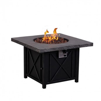 Square Fire Pit, 34