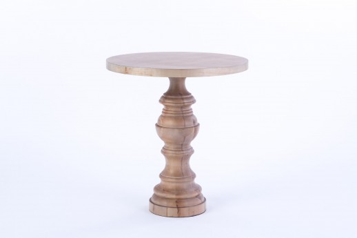 Washed Wood Accent Table
