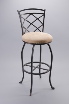 Barstool with back	