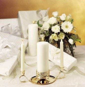Unity Candle Holder (pictured)	