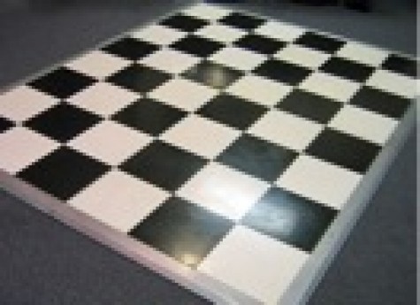 Black and White floor 3’ x 4’ Sections
