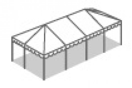 Frame Tent: 20 x 40 White (Call for Pricing)
