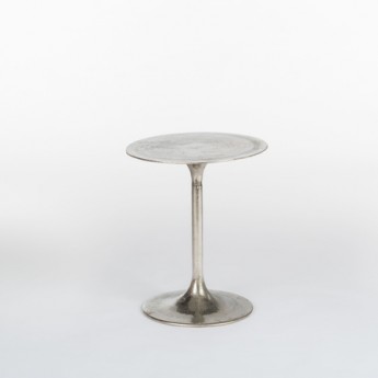 Stella Nickel Accent Table