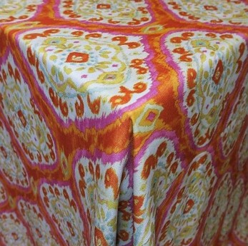 Samira Orange Linen