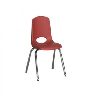 Kids Chair Red Stacking