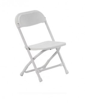 White Plastic Samsonite Children's Chair