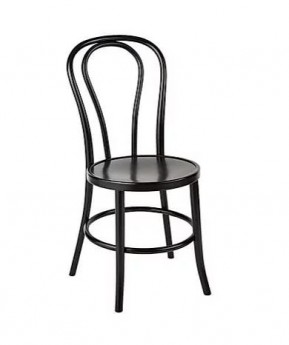 Black Stackable Bentwood Chair