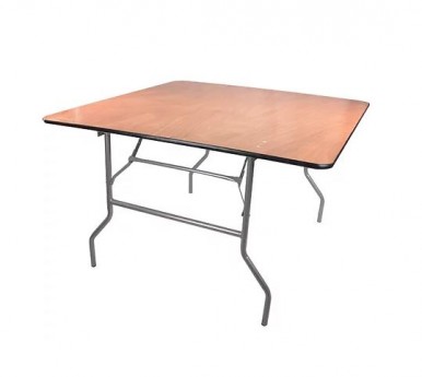 Square Foldable Wood Table