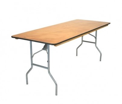 Banquet Foldable Wood Table