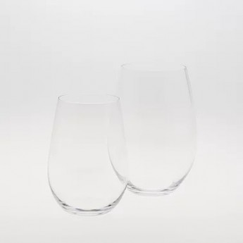 RIEDEL CRYSTAL STEMLESS GLASSWARE