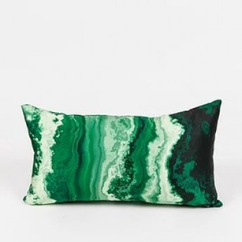 AGATE EMERALD ACCENT PILLOW