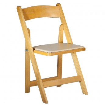 Folding Chair - Natural Wood