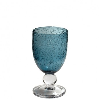 Bubble Water Goblets - Teal