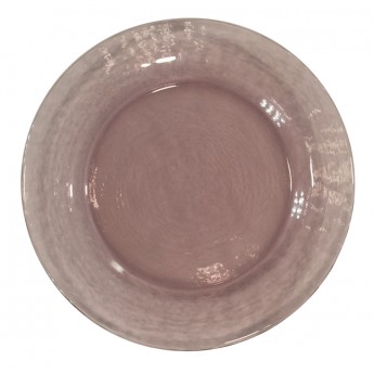 Maui Glass Dinner Plate - Grape