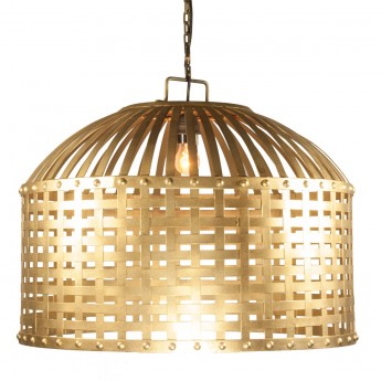 Gold Cage Chandelier