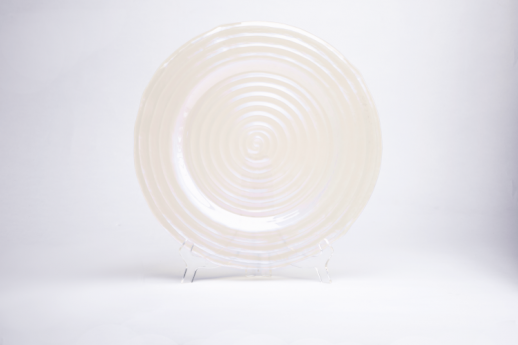 Swirl Luster, Charger Plate