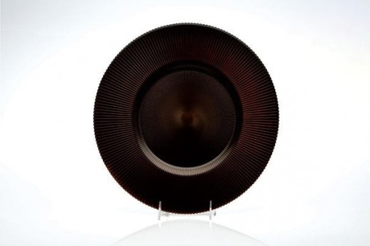 Ribbed Chocolate, Charger Plate