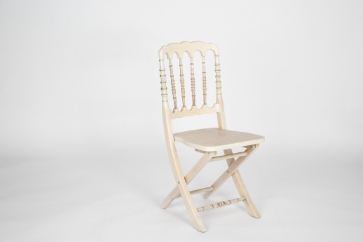 Napoleon Antique White, Folding Chair