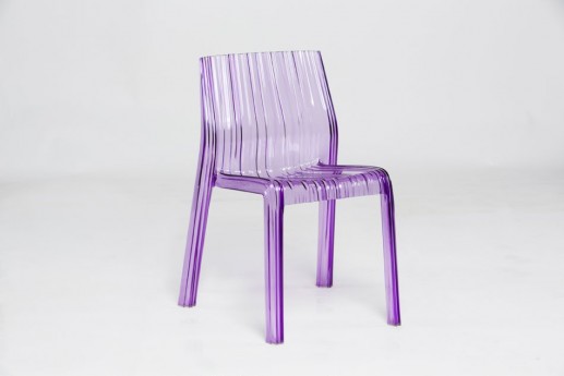 Ripple Purple Chair